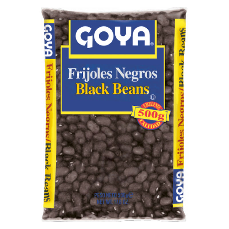 Upptäck smaken och mångsidigheten hos Goya svarta bönor (Frijoles Negros). Dessa bönor erbjuder en utmärkt kompatibilitet med olika dieter, eftersom de är glutenfria och har låg fetthalt.