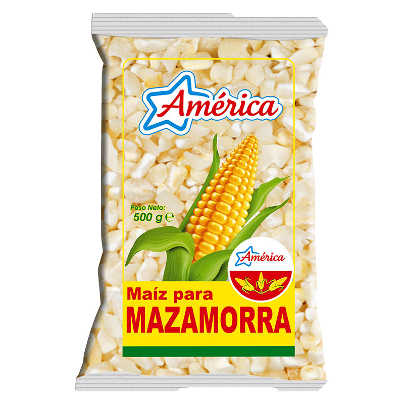 America Vit Majs för Mazamorra - Upptäck den autentiska smaken av Colombiansk mazamorra med America Vit Majs. Mazamorra är en traditionell rätt från Antioquía-regionen i Colombia, och nu kan du enkelt