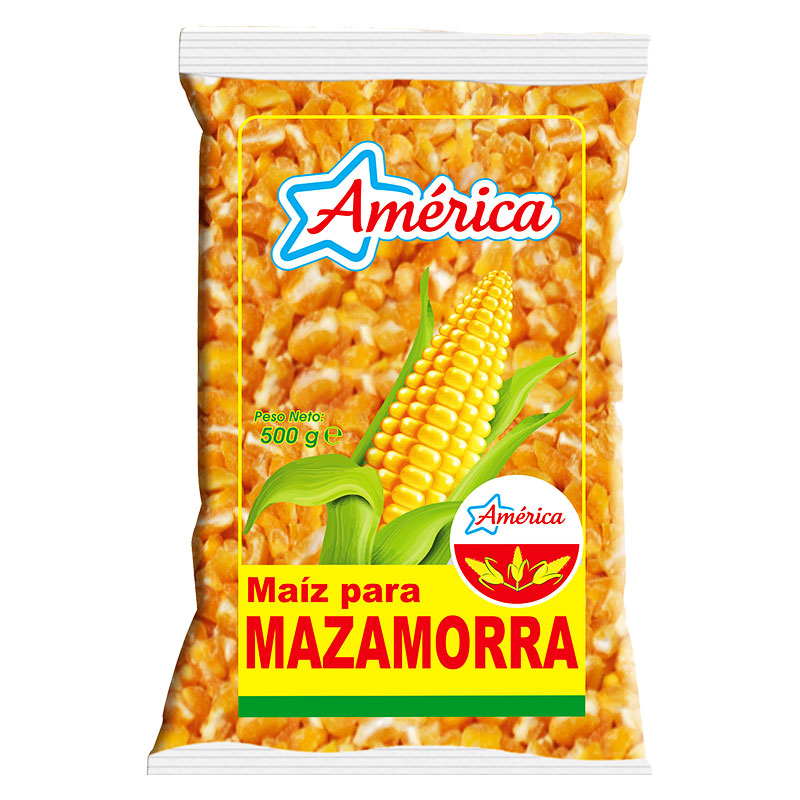 America Gul Majs för Mazamorra - Upplev den autentiska smaken av Colombiansk mazamorra med America Gul Majs. Mazamorra är en traditionell rätt från Antioquía-regionen i Colombia, och nu kan du enkelt 