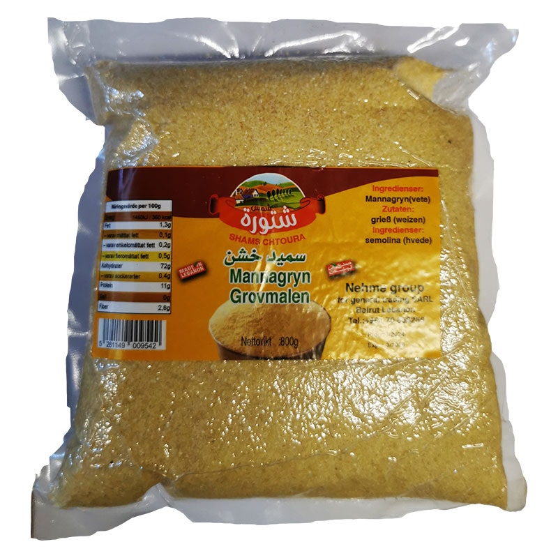Chtaura semolina coarsely ground