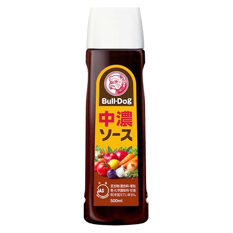 Bulldog vegetable fruit sauce - semi sweet