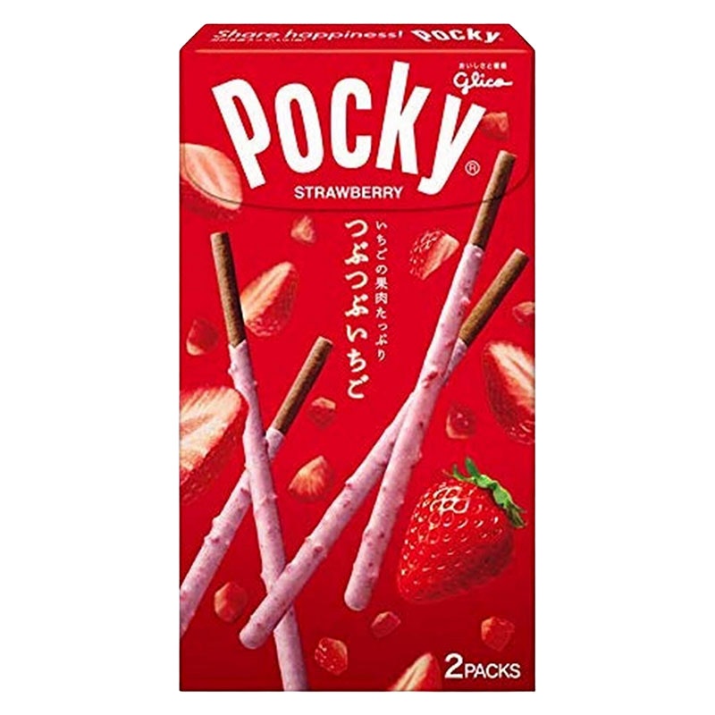 Pocky jordgubbssmak - 2 pack