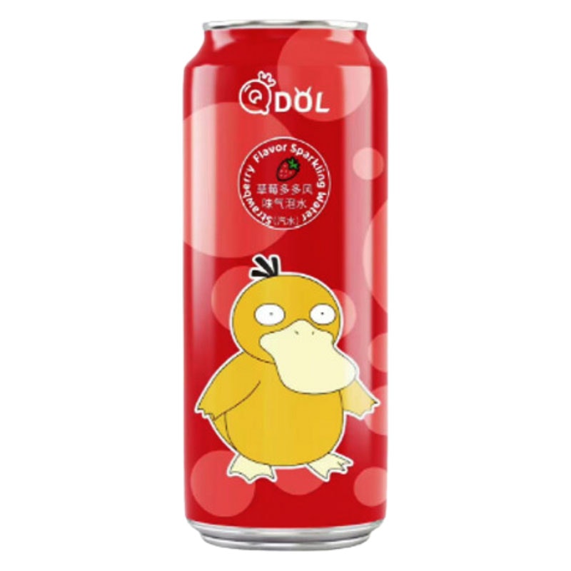 Strawberry Duoduo Flavored Sparkling Water 500ml