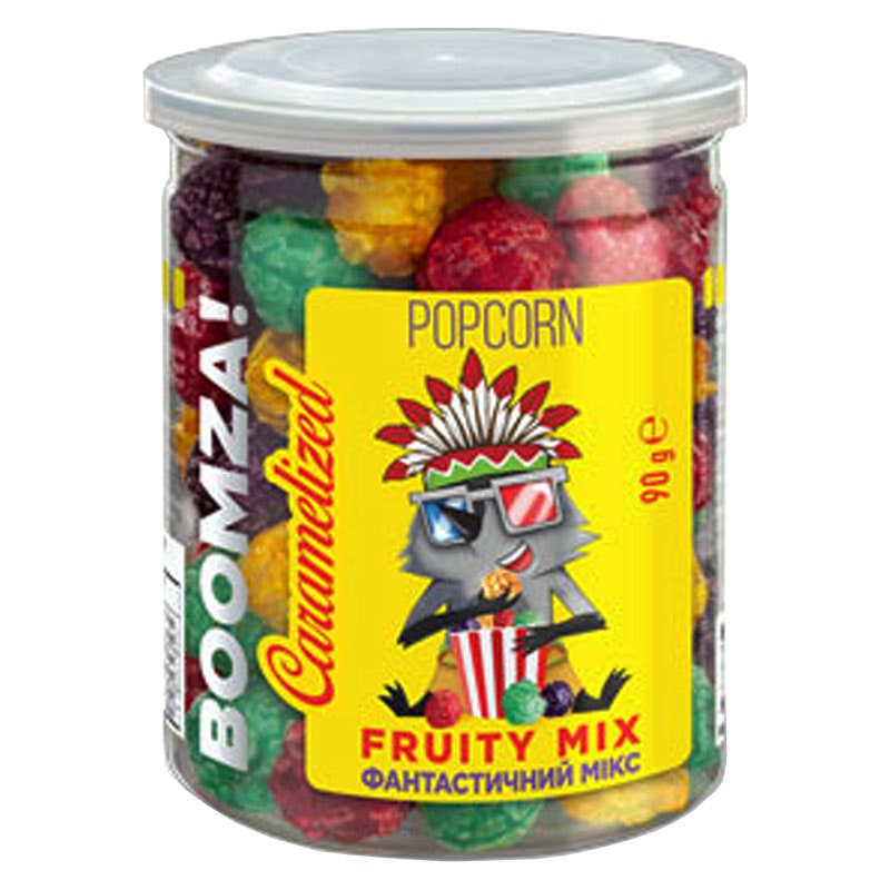 Karamelliserad popcorn - fruity mix