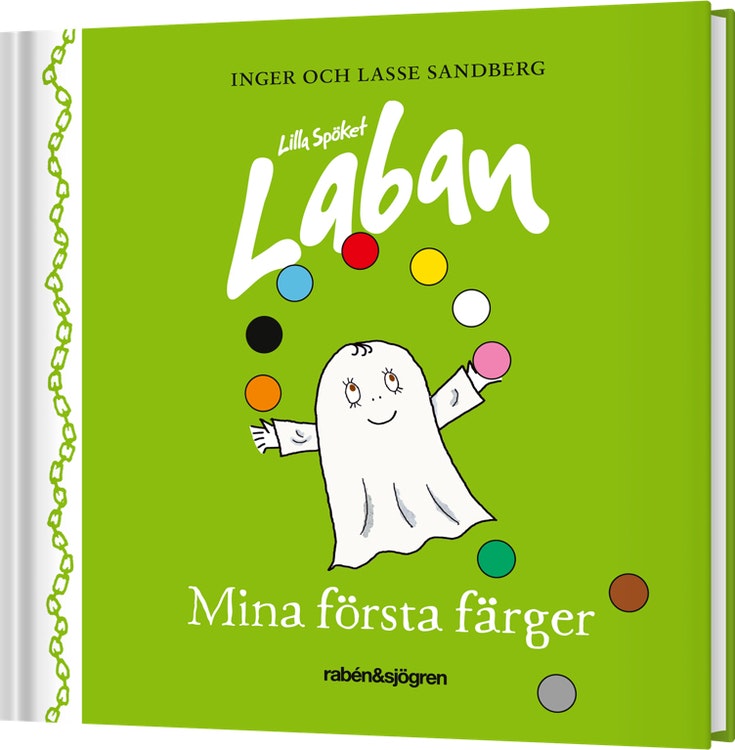 Mina första färger - Lilla Spöket Laban - spoketlaban