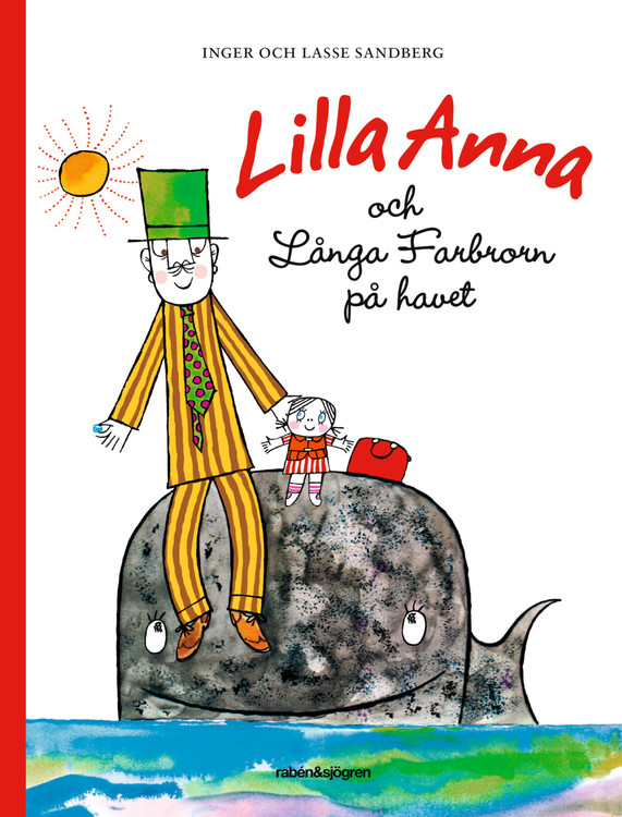 Lilla Anna och Långa Farbron på havet