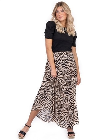 Capri collection BREA SKIRT SAND/BLACK