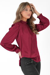 ELIETTE BLOUSE RUBY RED