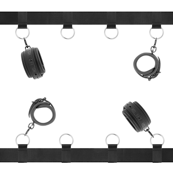 Fetish submissive - Luxury bed restraints set