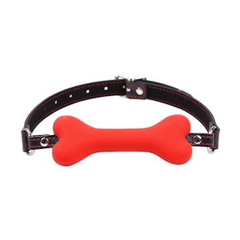 Kink - Bone gag, Röd