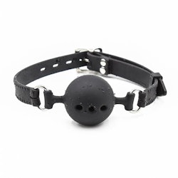 Kink - Silicone Breathable Ball Gag 4,5 cm Size M, Black