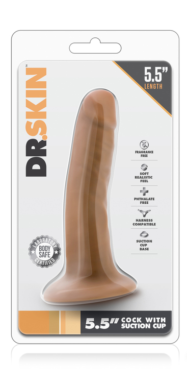 Dr. Skin 5,5 inch dong med sugkopp