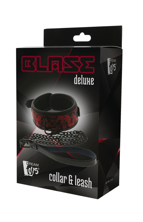 Blaze - Halsband med koppel, Deluxe