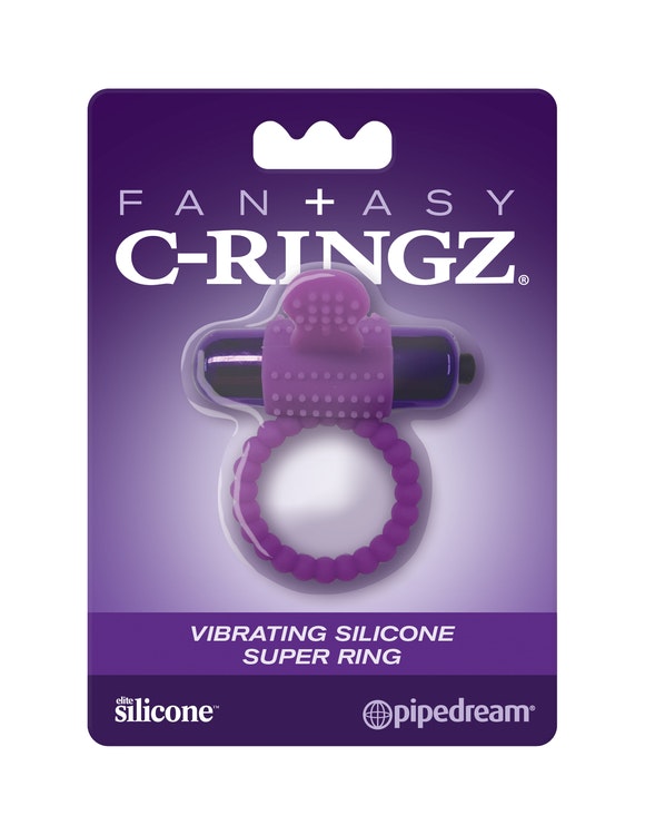 Fantasy C-ringz, vibrating silicone super ring