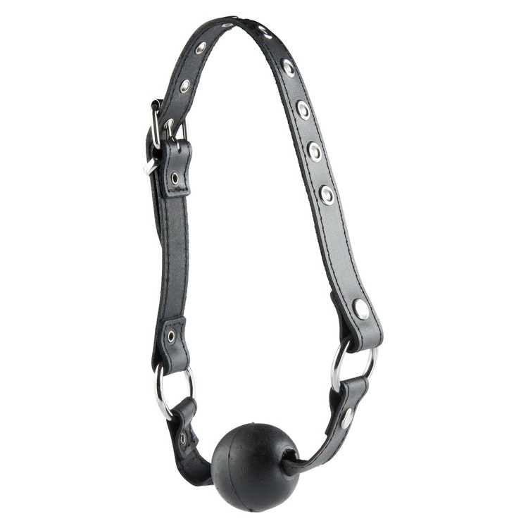 Hidden Desire, ball gag, svart