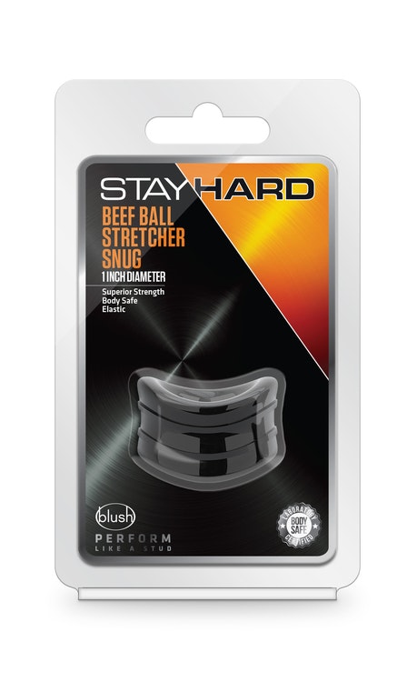 Stay hard - Beef Ball Stretcher, Snug, Black