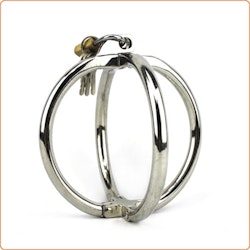 Ellipse Stainless Steel Cross Cuffs