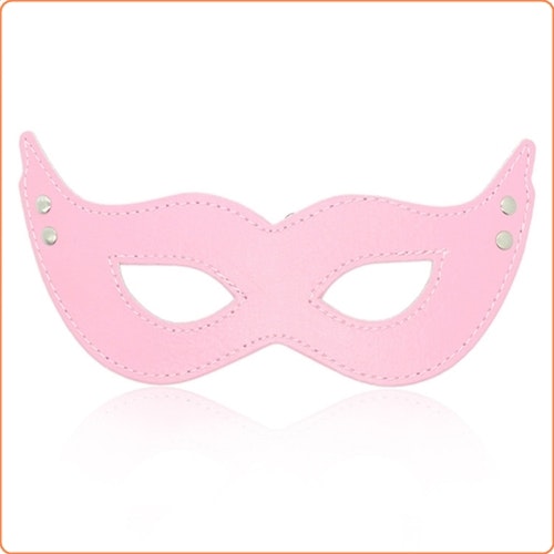 Masquerade Costume Mask, röd, rosa