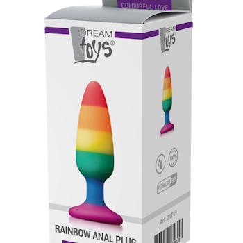 Colorful Love, Rainbow plug, medium