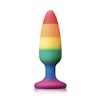 Colourful Love - Rainbow plug, medium