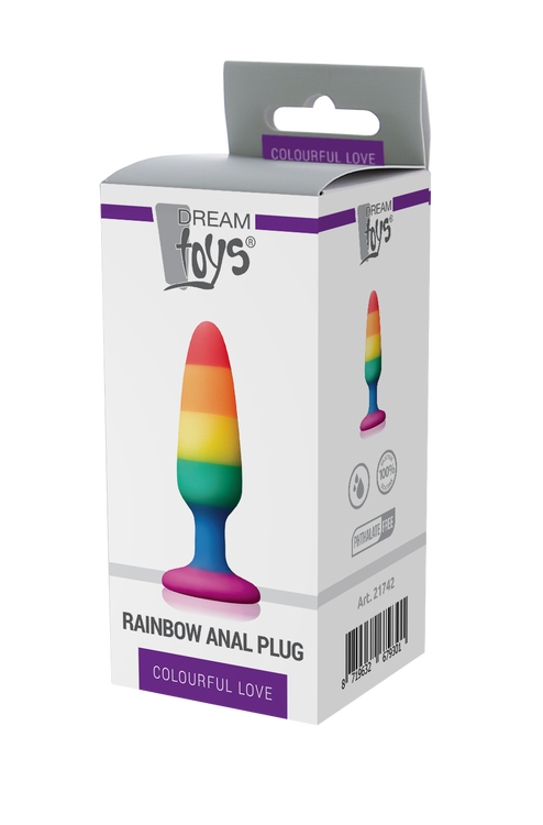 Colourful Love, Rainbow plug, small