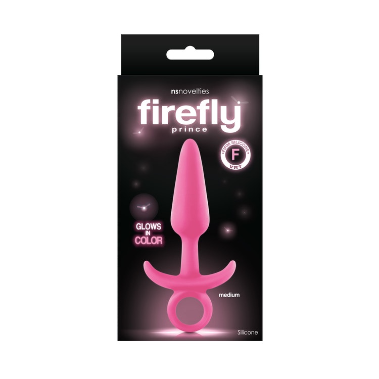 Firefly Prince Glow-in-the-Dark, Medium rosa