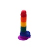 Colorful dildo 8,5"