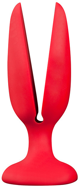 Menzstuff, Flower butt plug, röd, 6 inch