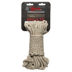 Kink Bondage Rope 50 Ft/15 m,  Natural hemp