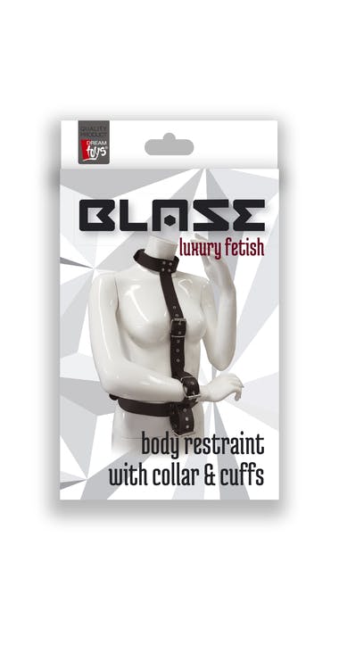 Blaze - Restraint body harness with collar