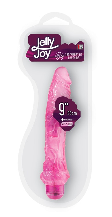 Jelly Joy 9 inch 10 rythms, Rosa