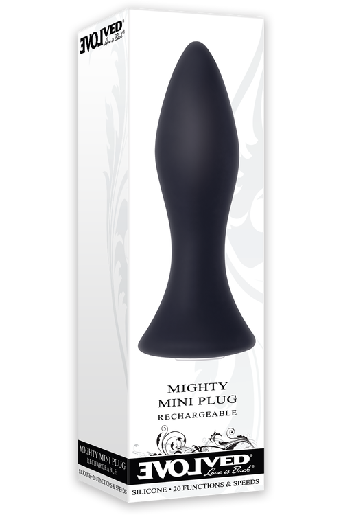 Mighty Mini Plug, svart