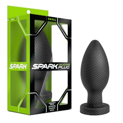 Spark silicone plug, Carbon fiber look, Small