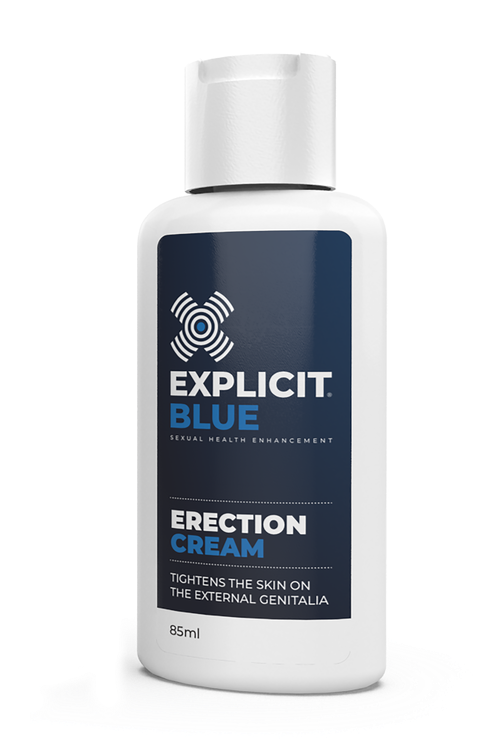 Explicit blue, Erection cream