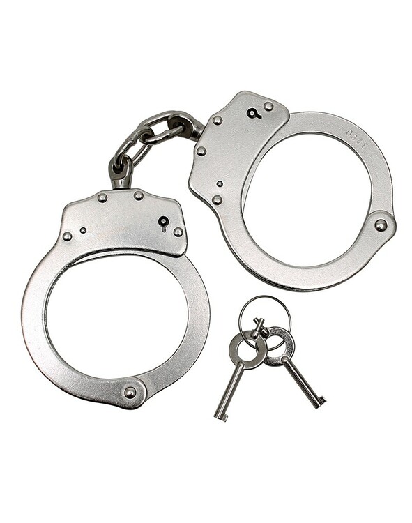 Rimba, Metal police hand cuffs, extra heavy