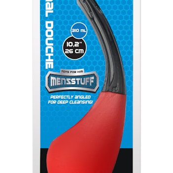 Menzstuff - 9 hole anal douche, Red/black