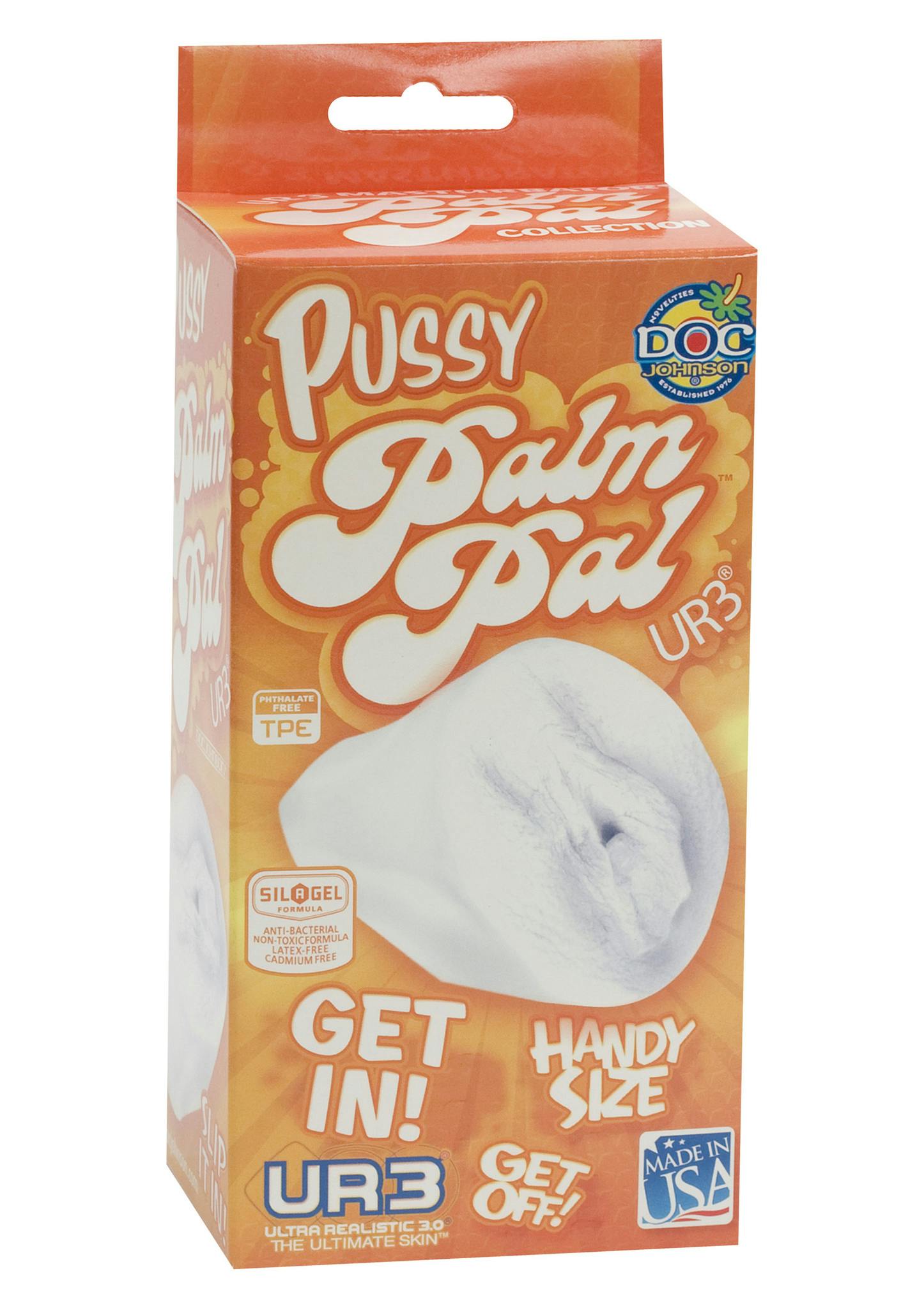Palm Pal Pussy Frosted Clear