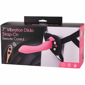 Vibration Dildo Strap-On 7inch