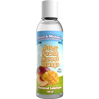 Vince & Michael´s professional lube, Juicy peach sweet mango 150 ml