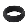 CHISA INFINITY SILICONE RING M BLACK