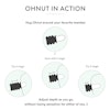 Ohnut - Classic soft buffer rings, 4-pack, Aloe