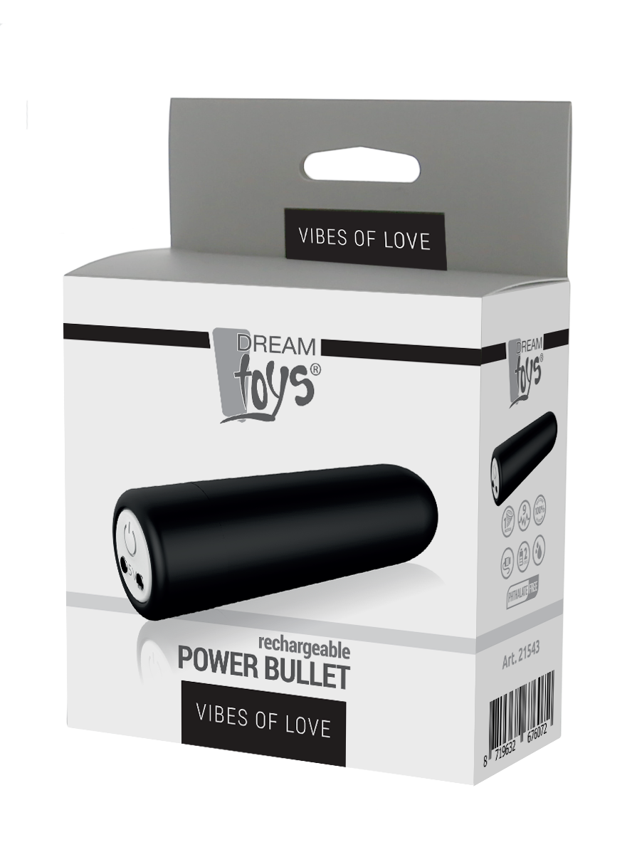 Vibes of love - Power bullet, Black