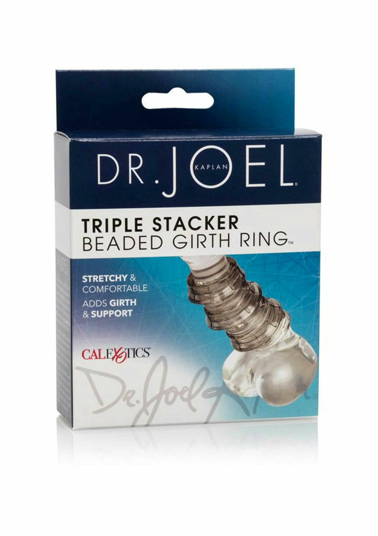 Dr Joel Kaplan - Triple stacker girth ring, Smoke