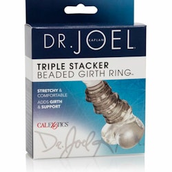 Dr Joel Kaplan - Triple stacker girth ring, Smoke