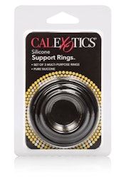 CalExotics - Silicone Support Rings, Black