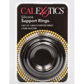 CalExotics - Silicone Support Rings, Black