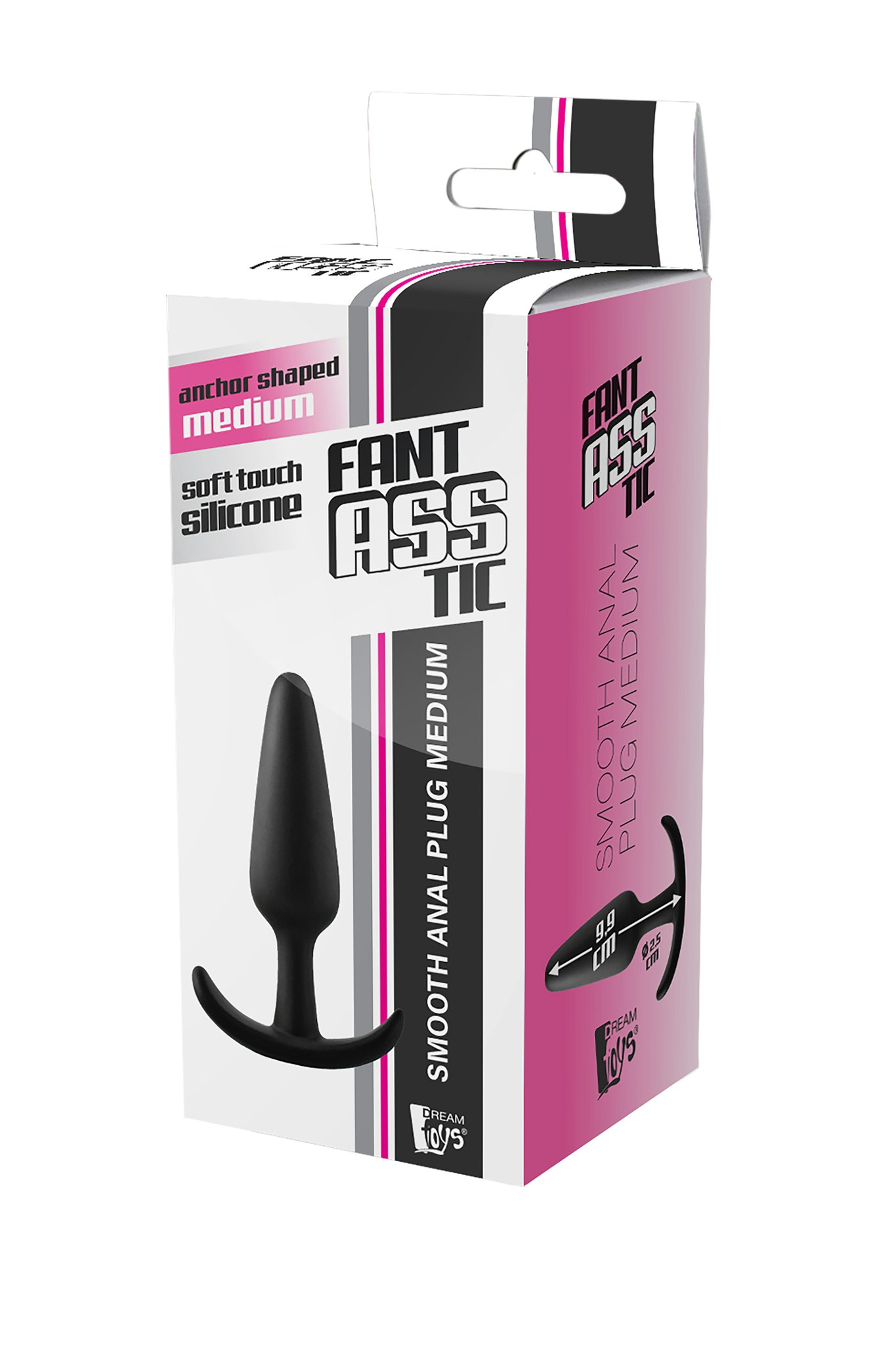 Fantasstic - Smooth anal plug, Medium