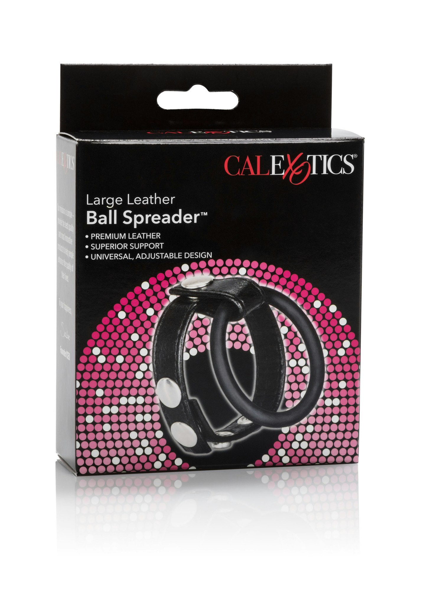 CalExotics - Large Leather Ball Spreader