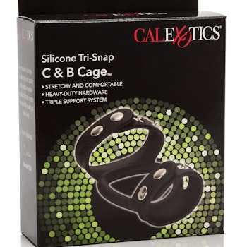 CalExotics - Silicone Tri-Snap C & B Cage