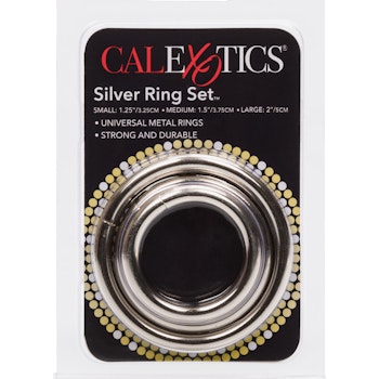 CalExotics - Silver Ring - 3 Piece Set